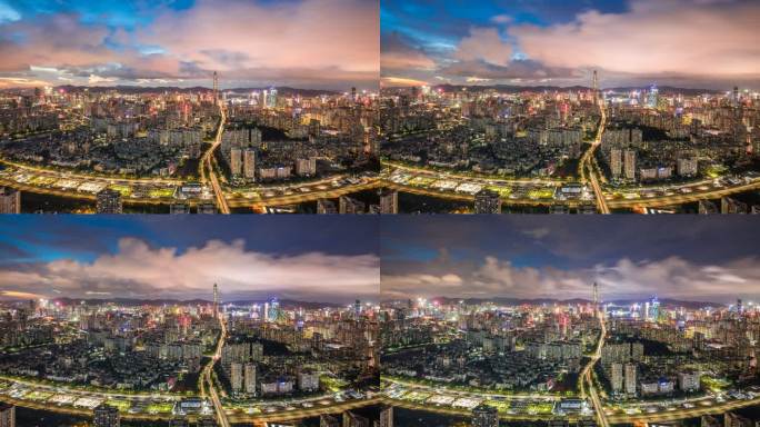深圳城市中轴线4K延时摄影
