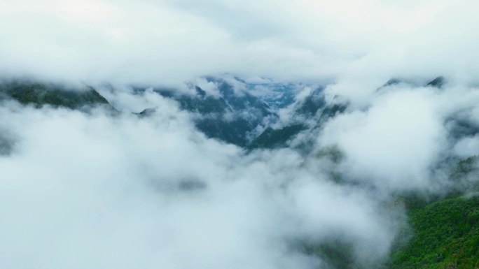 巴山云海