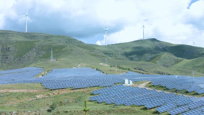 光伏发电新能源科技环保节能太阳能发电