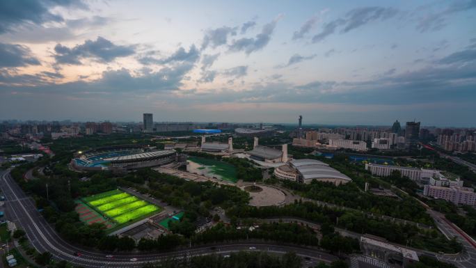 北京鸟巢美景