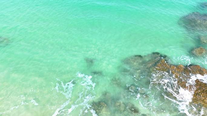 深圳大鹏杨梅坑桔钓沙 海 海边 港口海浪