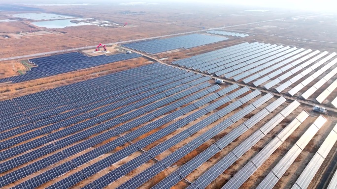 新能源发电太阳能电池板