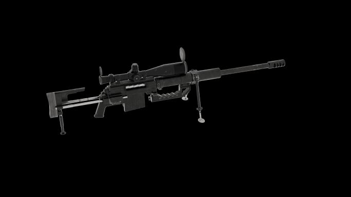 美国CheyTacM200狙击步枪透明