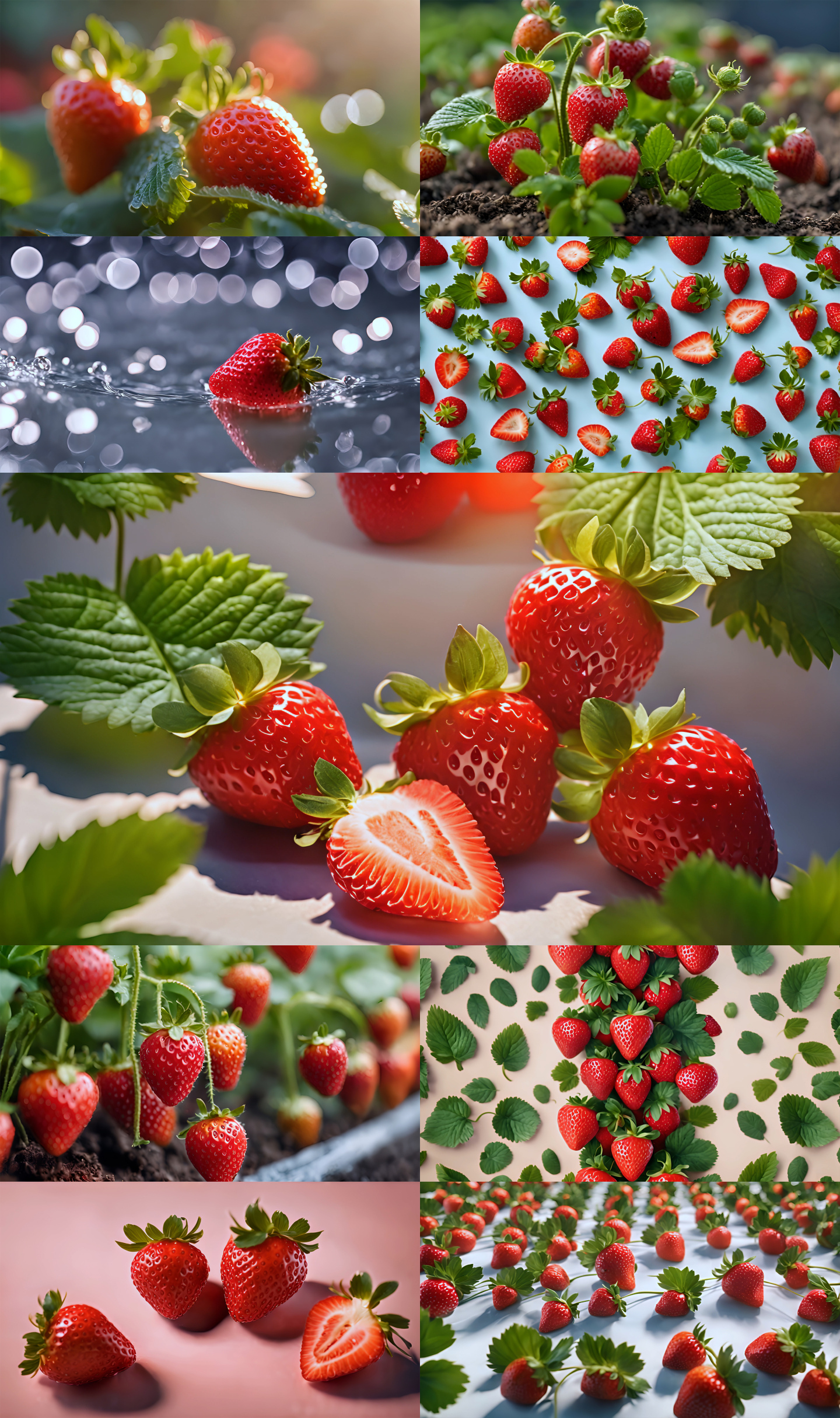 草莓种植 创意草莓