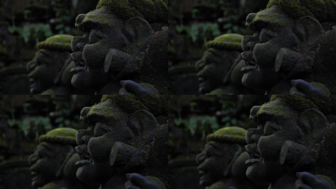 巴厘岛神像