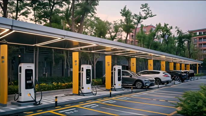 新质生产力绿色低碳创新新能源汽车充电桩