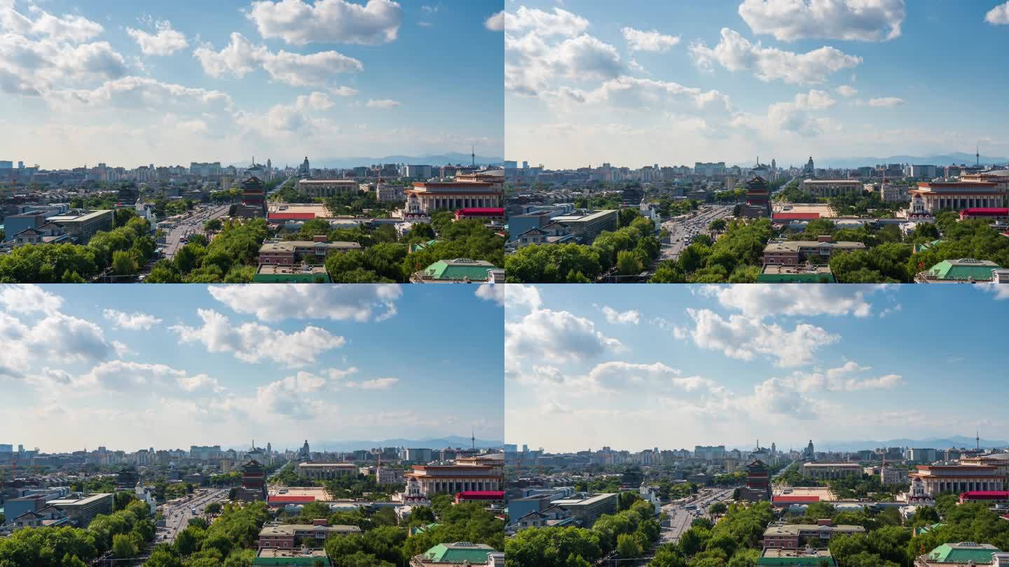 北京前门高视角