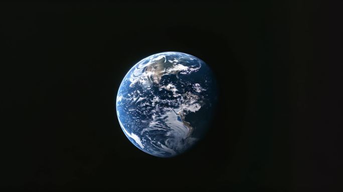 太空中的地球