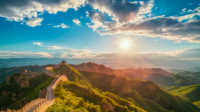 美丽祖国大好河山长江长城黄河风景超长合集