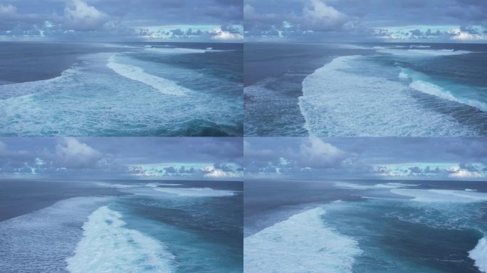 大海海浪巨浪，海浪后浪推前浪，32秒