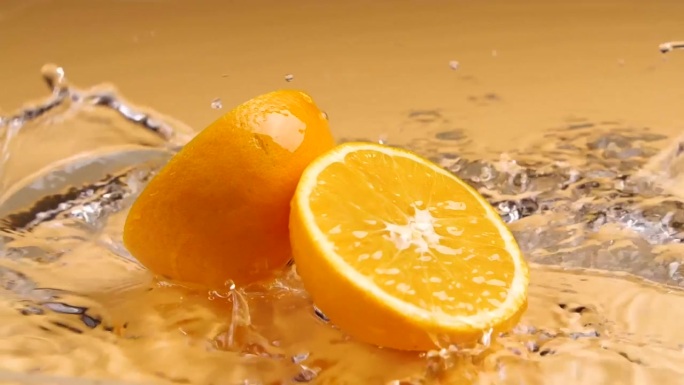 新鲜橙冰的动画