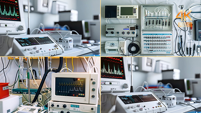 医院生命体征监测设备/心电图/血氧/血压