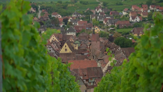 被葡萄园环绕，这个设防的Riquewihr小镇是科尔马地区的一颗明珠