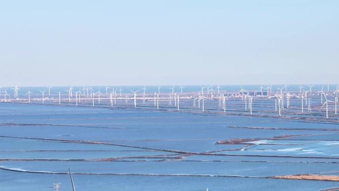 海滨田风电