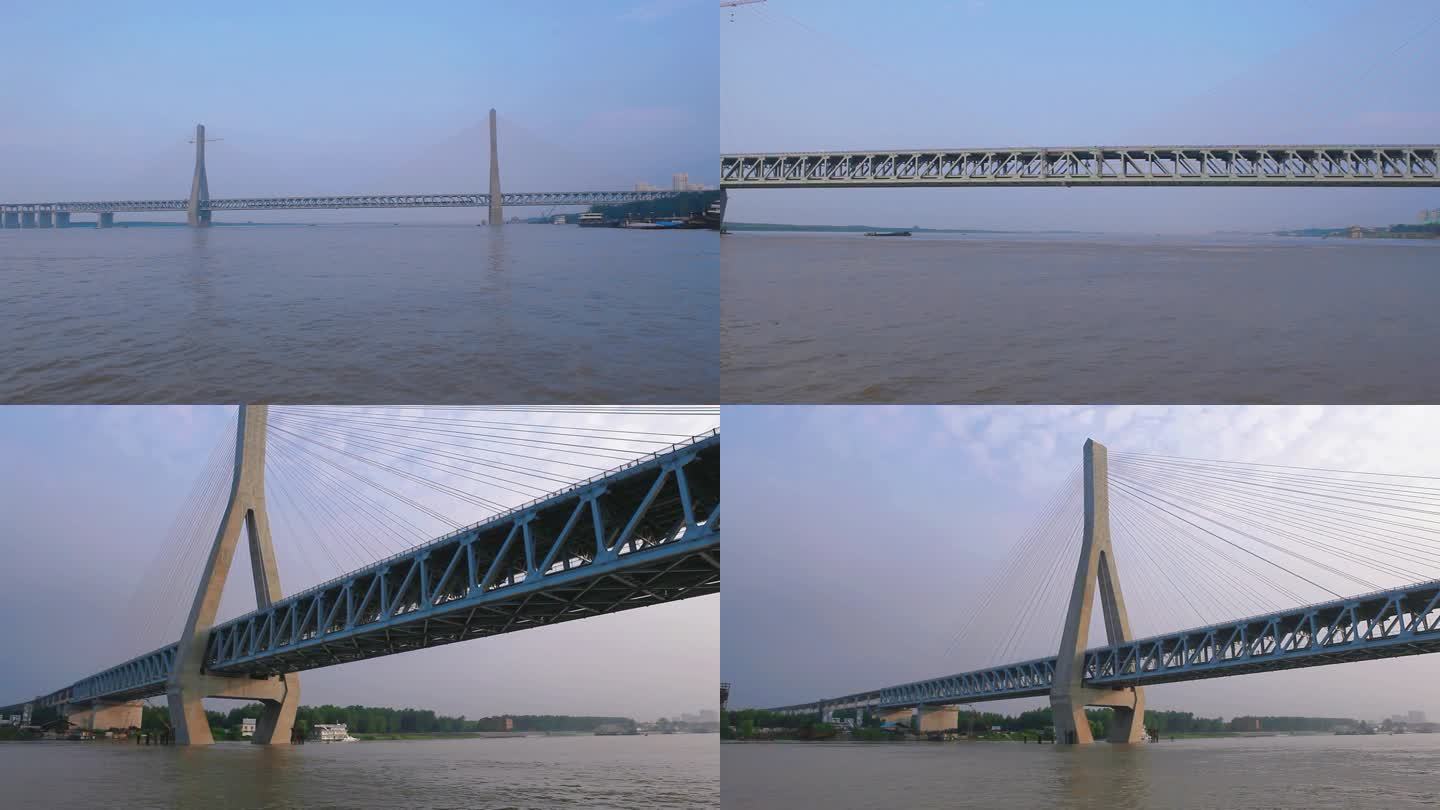 武汉天兴洲长江大桥世界上最大的公铁两用桥