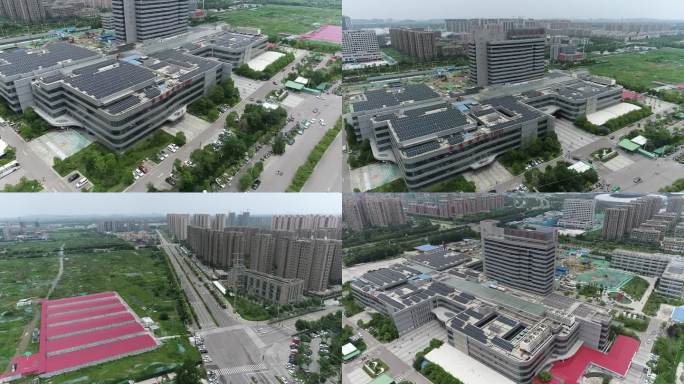 徐州中心医院航拍实景