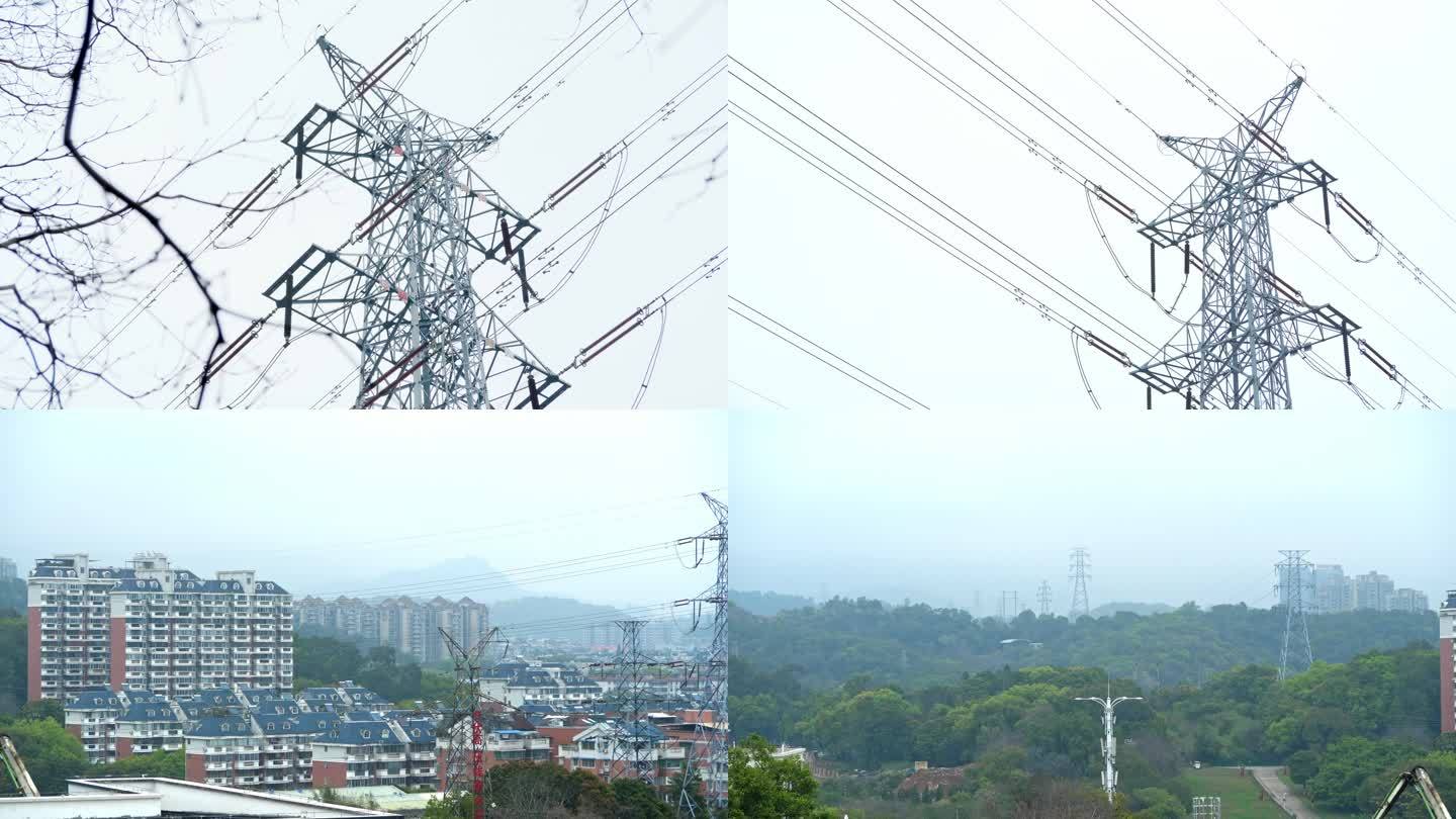 国家电网能源线路电力高压输电塔