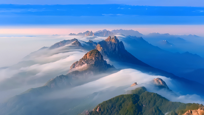 云海云雾山峰