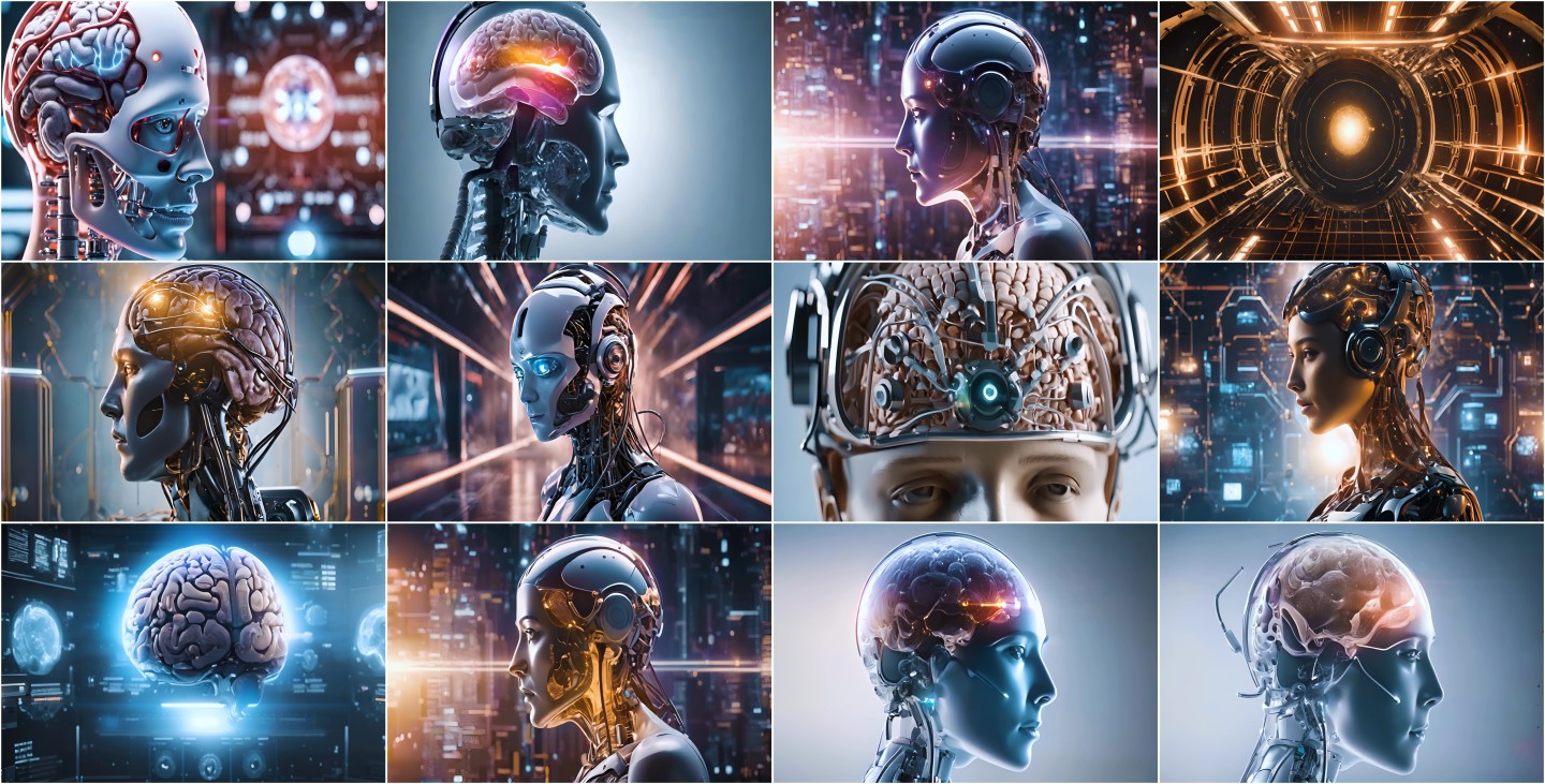 【合集】人工智能机器人AI科技大数据大脑