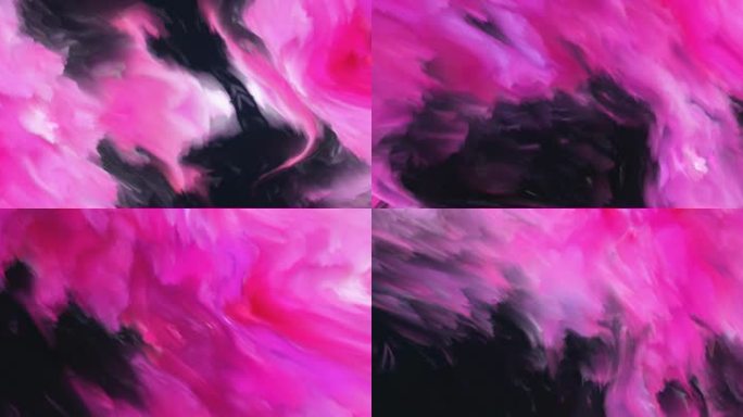 抽象艺术流动颜料水墨创意国风短片
