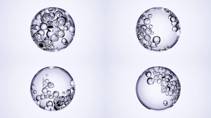 玻尿酸三维抗老透明单个泡泡