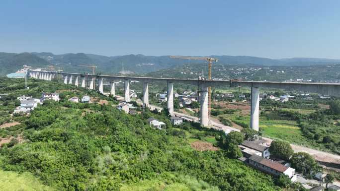 高铁铁路桥梁工程建设