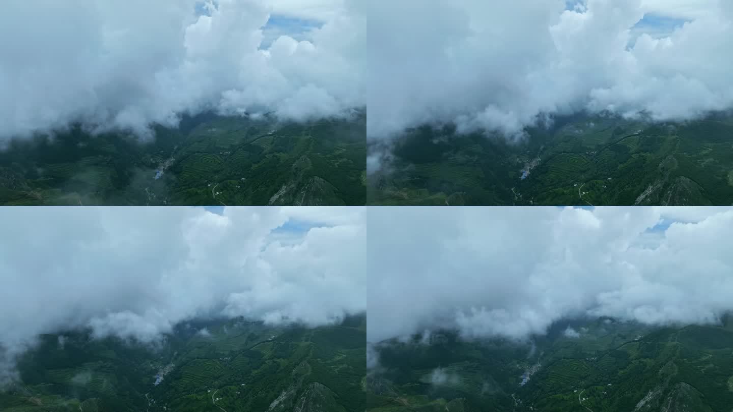 山间云层自然延时
