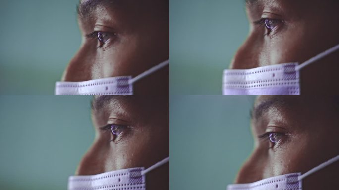 病人的眼睛实拍视频素材宣传片
