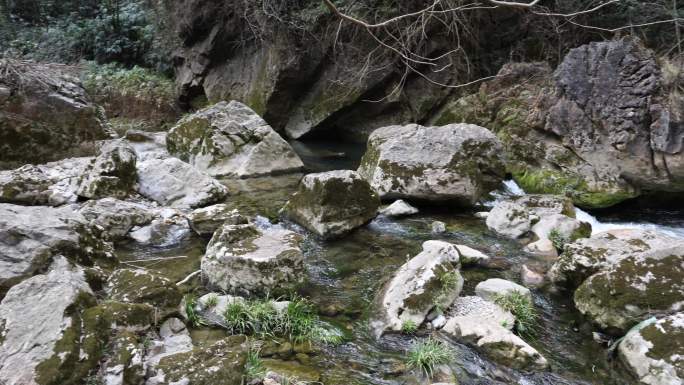 源头水源溪水