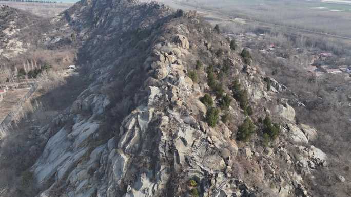 航拍济南鹊山