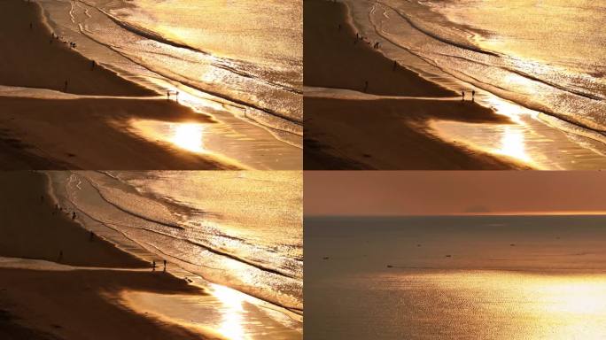 海边夕阳日落
