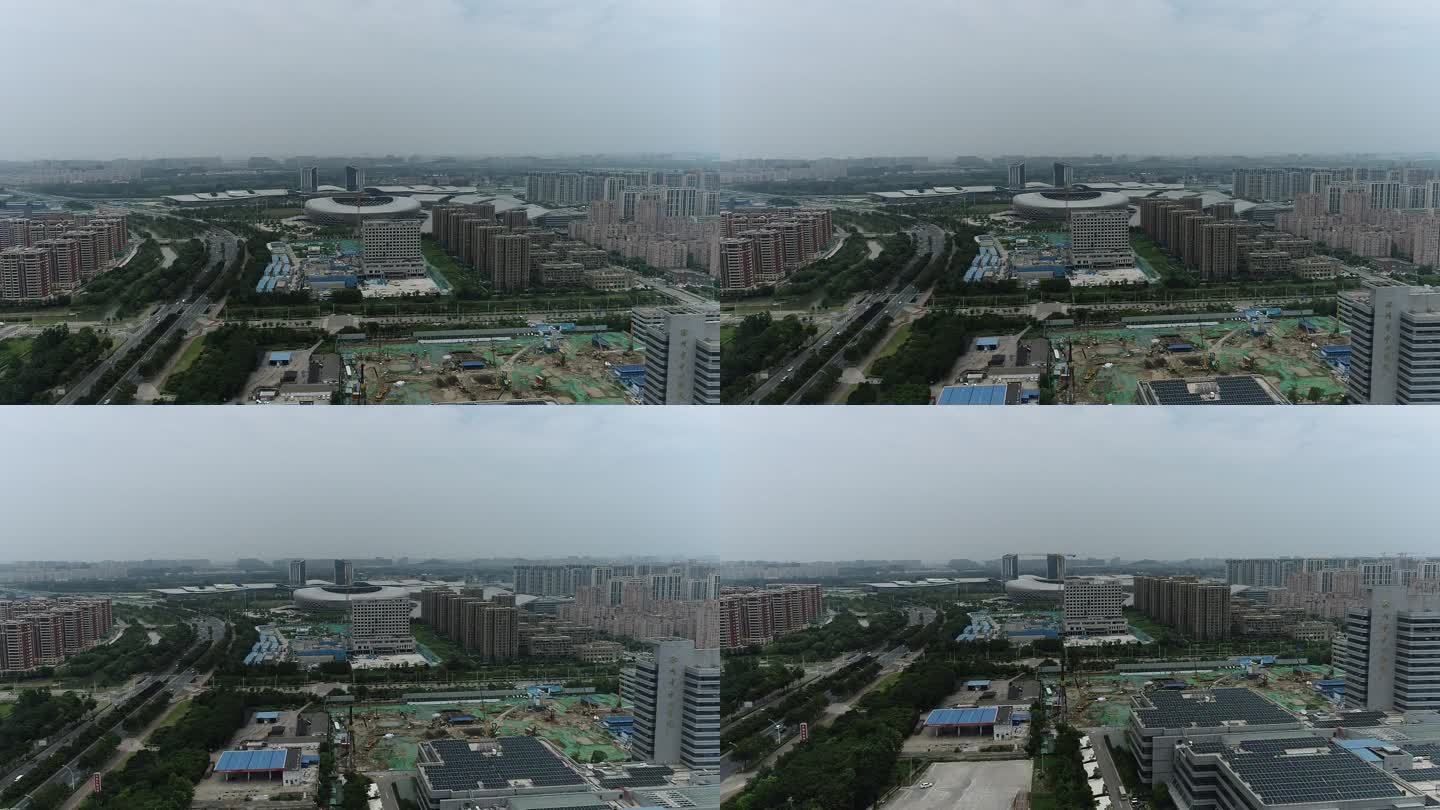 徐州市体育场航拍实景