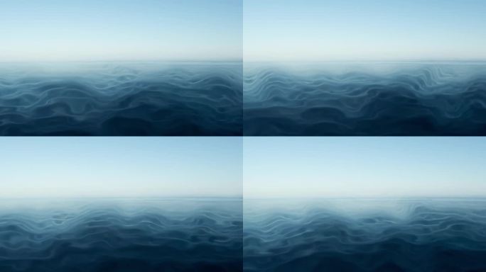 抽象大海海浪背景