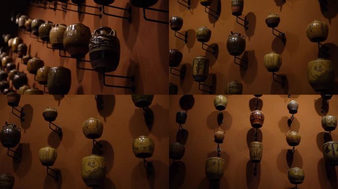 陶罐陶瓷陶器展示