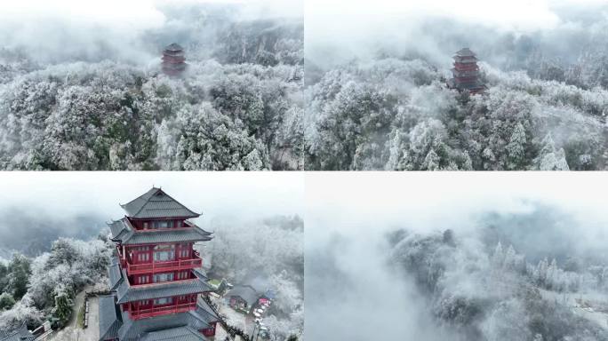 天子阁雪景3