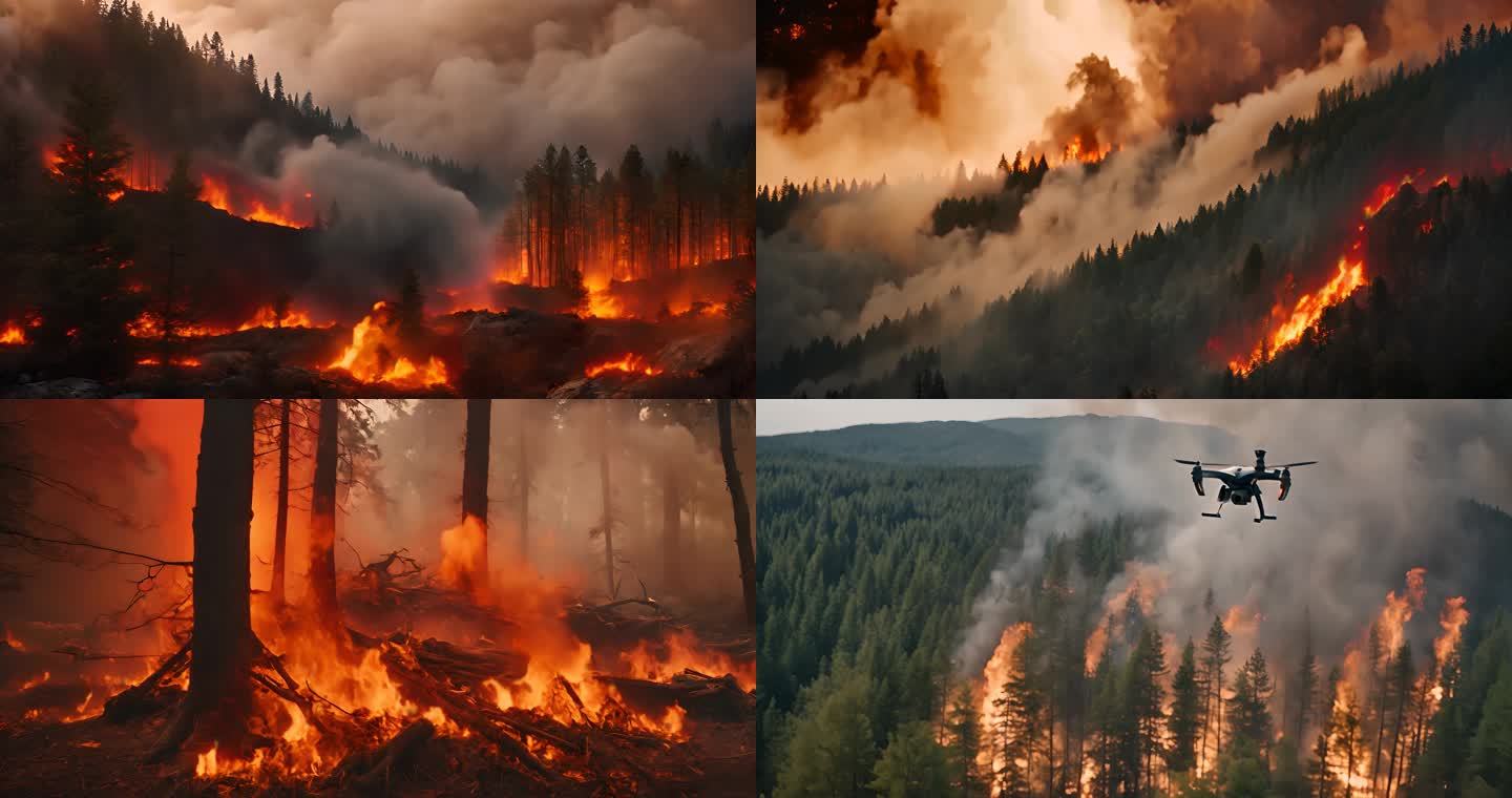 森林火灾山火