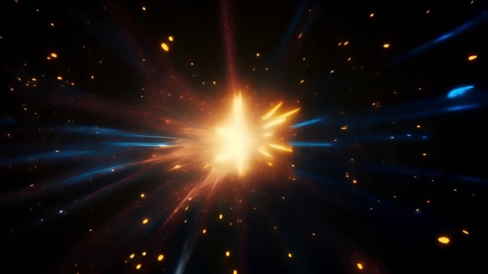 微观原子爆炸动画演示