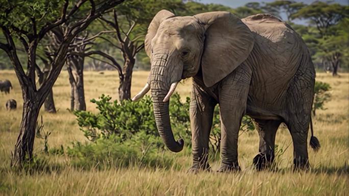 象 大象 动物 亚洲象 非洲象 野生动物