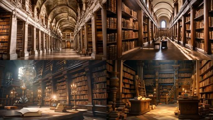 古老的书房