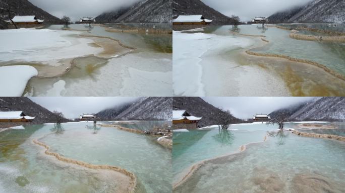 黄龙雪景