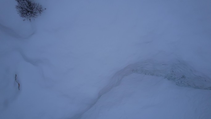 黄龙雪景