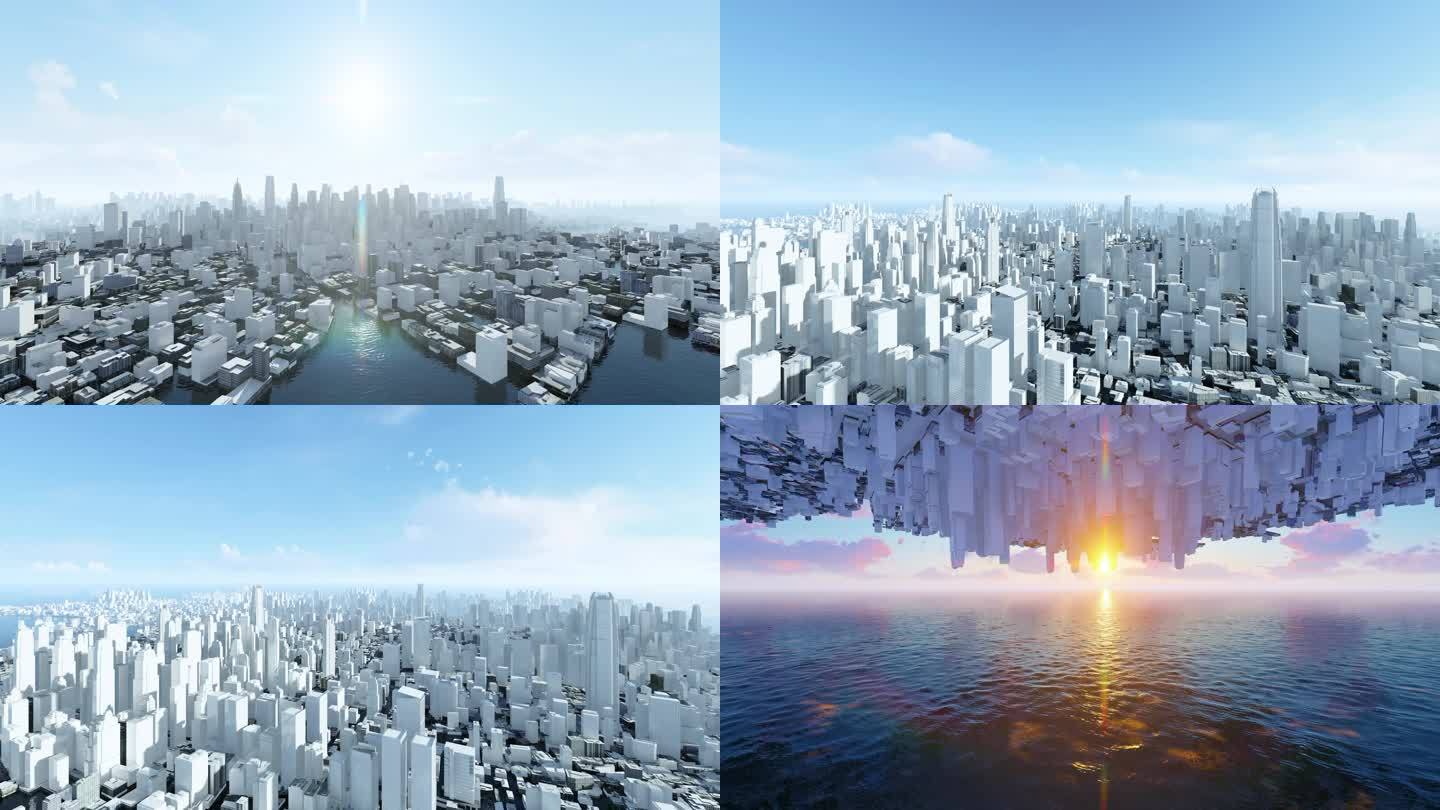 想象 未来世界 未来 幸福生活 海中城市