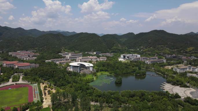 航拍农林大学