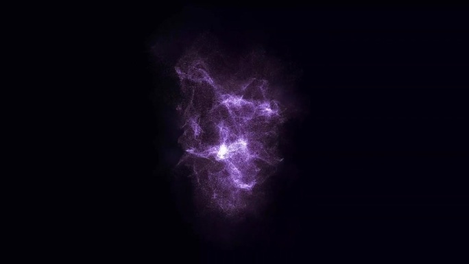 抽象的科学幻想背景波的紫粉色光能量形式