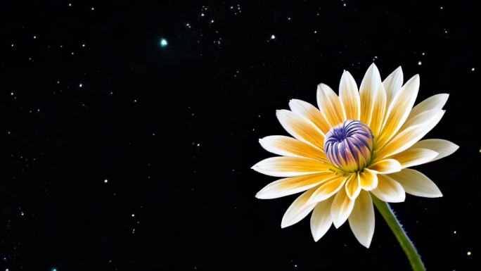 艺术数码花朵舞台花朵花瓣氛围星空星辰大海