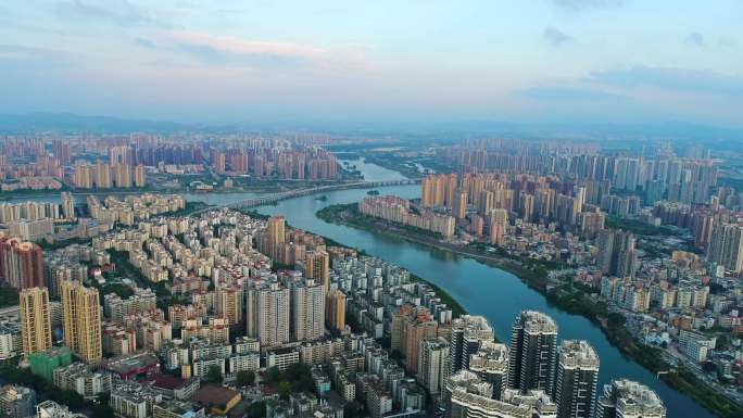 惠州河南片区航拍大景