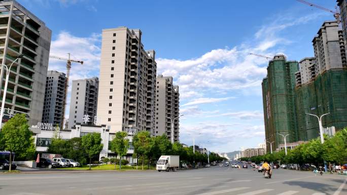 怀化城南道路延时摄影城市发展宣传片快节奏