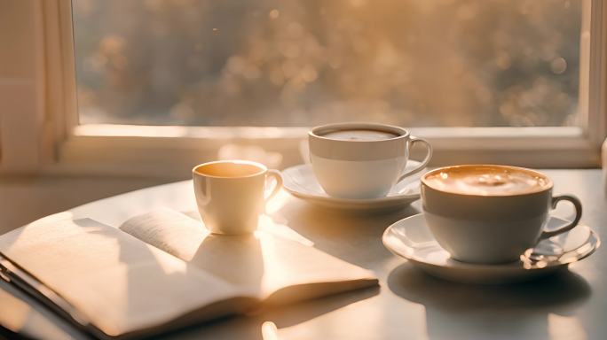 窗台上的晨光咖啡：温暖的日常小确幸