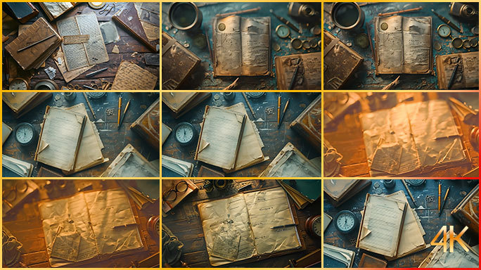 欧美风格复古日记本 古典笔记本旅行日志