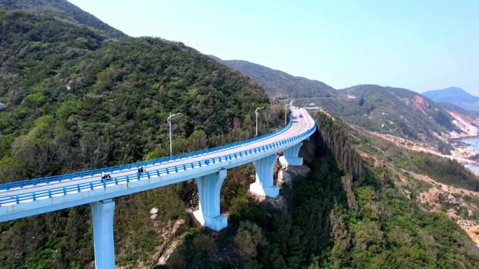 原创漳州东山岛苏峰山网红桥